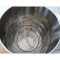 Espejo de acero inoxidable pulido 10L-1000L tambor